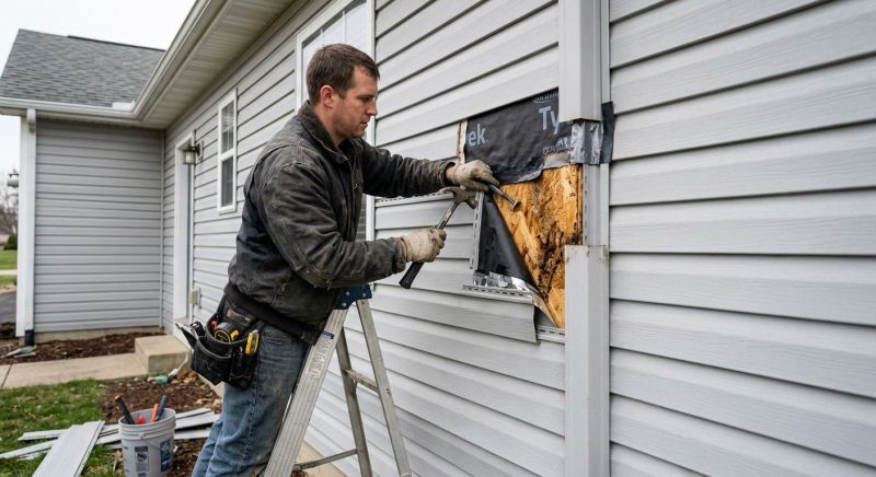Shed Damage Repair Service
