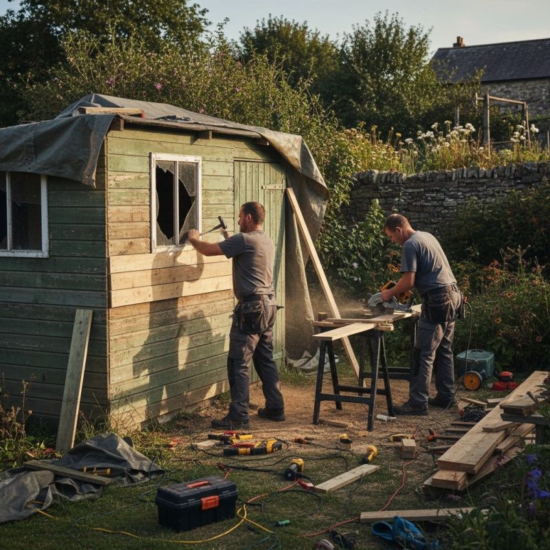 Shed Damage Repair